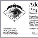История создания Adobe Photoshop